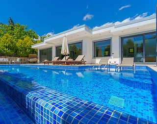 Kaş Çayköy'de Doğayla Baş Başa, Özel Havuzlu, 5 Kişilik Villa - 5