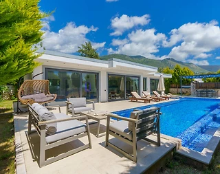 Kaş Çayköy'de Doğayla Baş Başa, Özel Havuzlu, 5 Kişilik Villa - 5