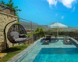 Kaş Çayköy'de Enfes Doğa Manzaralı, Özel Havuzlu, Ferah Villa - 2