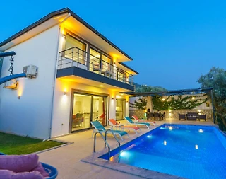 Kaş Çayköy'de Enfes Doğada, Özel Havuzlu, Tatil Villası - 2