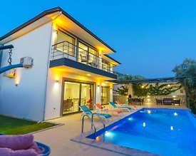 Kaş Çayköy'de Enfes Doğada, Özel Havuzlu, Tatil Villası - 2