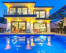 Kaş Çayköy'de Enfes Doğada, Özel Havuzlu, Tatil Villası - 3