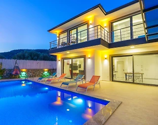 Kaş Çayköy'de Enfes Doğada, Özel Havuzlu, Tatil Villası - 4
