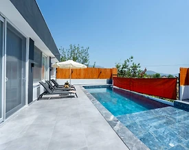 Kaş Çayköy'de Harika Doğada, Özel Havuzlu, Lüks Villa - 2