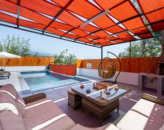 Kaş Çayköy'de Harika Doğada, Özel Havuzlu, Lüks Villa - 5