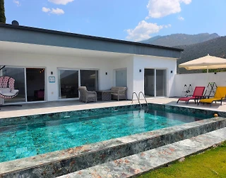 Kaş Çayköy'de Huzurlu Doğa İçerisinde, Özel Havuzlu, 2 Kişilik Villa - 1