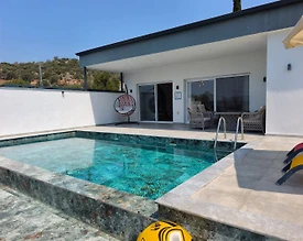 Kaş Çayköy'de Huzurlu Doğa İçerisinde, Özel Havuzlu, 2 Kişilik Villa - 3