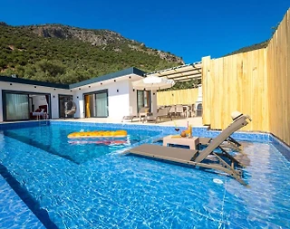 Kaş Çayköy'de Huzurlu Doğa İçerisinde, Özel Havuzlu, 5 Kişilik Villa - 1