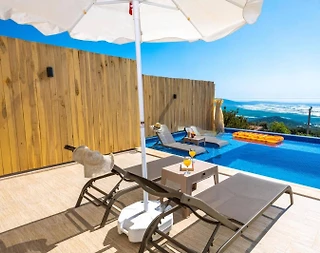 Kaş Çayköy'de Huzurlu Doğa İçerisinde, Özel Havuzlu, 5 Kişilik Villa - 5