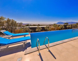 Kaş Çayköy'de Modern Tasarımlı, Özel Havuzlu, Saunalı Villa - 5