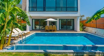 Villa with Private Pool and Sauna in Kas Çayköy in Magnificent Nature