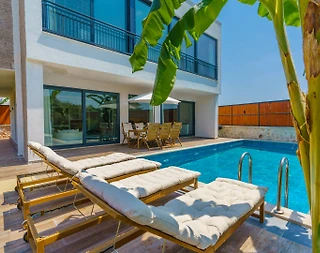 Kaş Çayköy'de Muhteşem Doğada, Özel Havuzlu, Saunalı Villa - 5