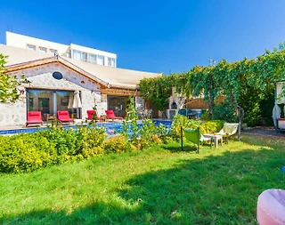 Kaş Çayköy'de Sakin Konumda, Özel Havuzlu, 4 Kişilik Villa - 2
