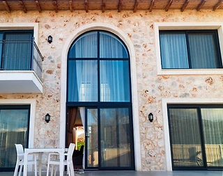 Kaş Andifli'de Doğa İle İç İçe , Özel Havuzlu, Taş Villa - 4