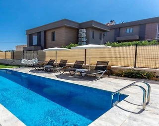 Kaş Andifli'de Doğa İle İç İçe, Özel Havuzlu, 6 Kişilik, Lüks Villa - 4