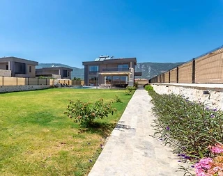 Kaş Andifli'de Doğa İle İç İçe, Özel Havuzlu, 6 Kişilik, Lüks Villa - 5