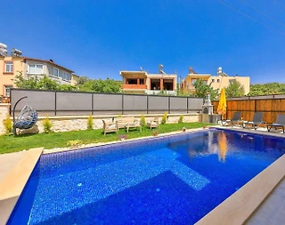 Kaş Andifli'de Bahçeli, Özel Havuzlu, 5 Kişilik Konforlu Villa - 4