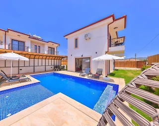 Kaş Çukurbağ'da Bohem Tasarımlı, Özel Havuzlu, Konforlu Villa - 1