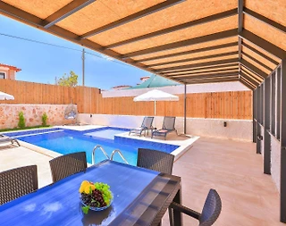 Kaş Çukurbağ'da Bohem Tasarımlı, Özel Havuzlu, Konforlu Villa  - 4
