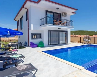 Kaş Andifli'de Doğa İle İç İçe, Özel Havuzlu, 6 Kişilik Villa - 1