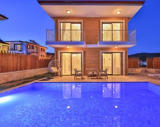 Kaş Andifli'de Çekirdek Ailelere Uygun, Özel Havuzlu, Lüks Villa - 2