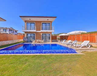 Kaş Andifli'de Çekirdek Ailelere Uygun, Özel Havuzlu, Lüks Villa - 5