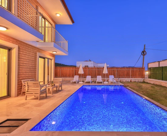 Kaş Andifli'de Çekirdek Ailelere Uygun, Özel Havuzlu, Lüks Villa - 1