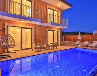 Kaş Andifli'de Çekirdek Ailelere Uygun, Özel Havuzlu, Lüks Villa - 3