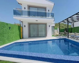 Kaş Andifli'de Elverişli Konumda, Özel Havuzlu, 3+1 Villa - 2