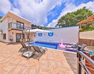 Kaş Çukurbağ'da Enfes Doğa İçerisinde, Özel Havuzlu, Şık Villa - 1