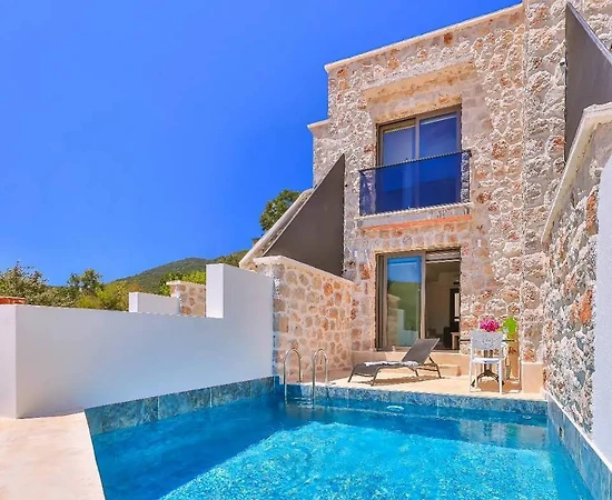 Kaş Çukurbağ'da Enfes Doğada, Özel Havuzlu, Kiralık Villa - 1