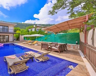 Kaş Çukurbağ'da Gözlerden Uzak, Isıtmalı Özel Havuzlu, Şık Villa - 2