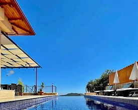 Kaş Çukurbağ'da Kalabalık Ailelere Uygun, Özel Havuzlu, Jakuzili Villa - 2