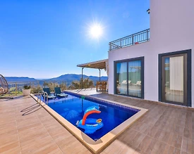 Kaş Çukurbağ'da Yeşillikler İçerisinde, Özel Havuzlu, 2+1 Kiralık Villa - 2