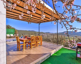 Kaş Çukurbağ'da Yeşillikler İçerisinde, Özel Havuzlu, 2+1 Şık Villa - 5