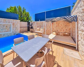 Kaş Çukurbağ'da Modern Tasarımlı, Özel Havuzlu, Lüks Villa - 3
