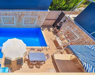 Kaş Çukurbağ'da Modern Tasarımlı, Özel Havuzlu, Lüks Villa - 4