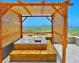 Kaş Çukurbağ'da Muhteşem Dağ Manzaralı, Özel Havuzlu, Kiralık Villa - 3