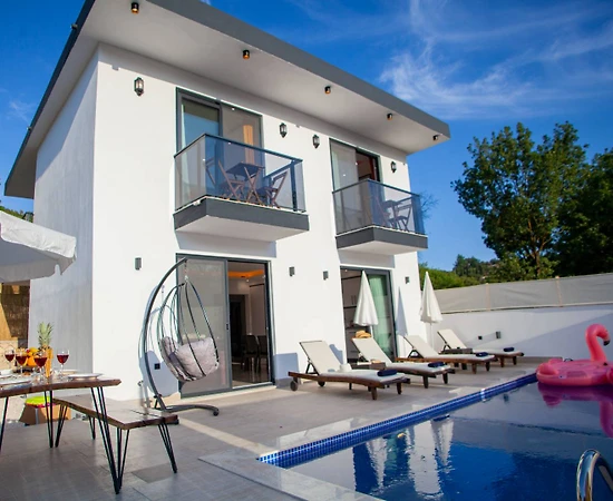 Kaş Çukurbağ'da Muhteşem Doğada, Özel Havuzlu, Ferah Villa - 1