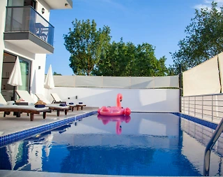 Kaş Çukurbağ'da Muhteşem Doğada, Özel Havuzlu, Ferah Villa - 4