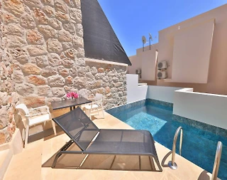 Kaş Çukurbağ'da Otantik Mimarili, Özel Havuzlu, Kiralık Villa - 4