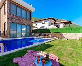 Kaş Çukurbağ'da Çekirdek Ailelere Uygun, Özel Havuzlu, Kiralık Villa - 3