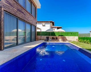 Kaş Çukurbağ'da Çekirdek Ailelere Uygun, Özel Havuzlu, Şık Villa - 5