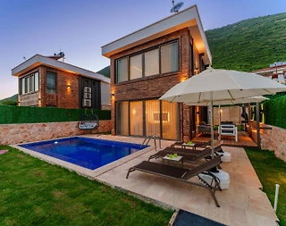 Kaş Çukurbağ'da Çekirdek Ailelere Uygun, Özel Havuzlu, Şık Villa - 2