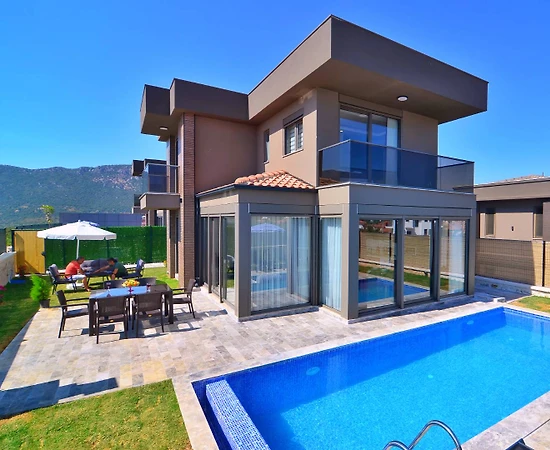 Kaş Andifli'de Yeşillikler İle Dolu Doğada, Özel Havuzlu, Kiralık Villa - 1