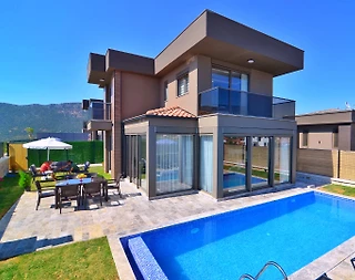 Kaş Andifli'de Yeşillikler İle Dolu Doğada, Özel Havuzlu, Şık Villa - 1