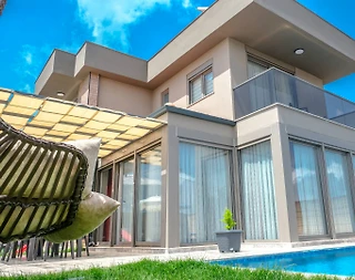 Kaş Andifli'de Yeşillikler İle Dolu Doğada, Özel Havuzlu, Şık Villa - 3