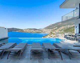 Kaş Çukurca'da Elverişli Konumda, Özel Havuzlu, 10 Kişilik Villa - 3