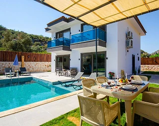 Kaş Gelemiş'te Yeşillikler İçerisinde, Özel Havuzlu, Lüks Villa - 4