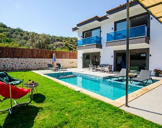 Kaş Gelemiş'te Yeşillikler İçerisinde, Özel Havuzlu, Lüks Villa - 2